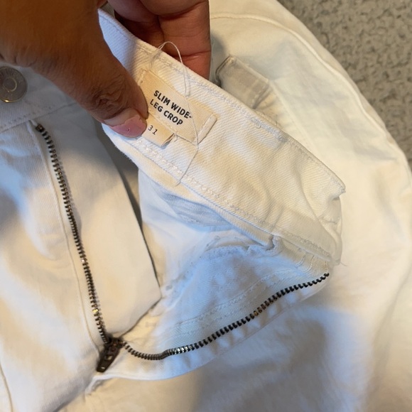 Madewell slim wide leg crop size 31 - Picture 6 of 7